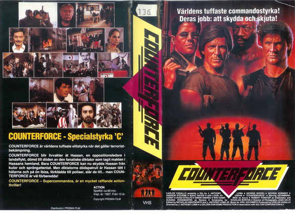 COUNTERFORCE (VHS)