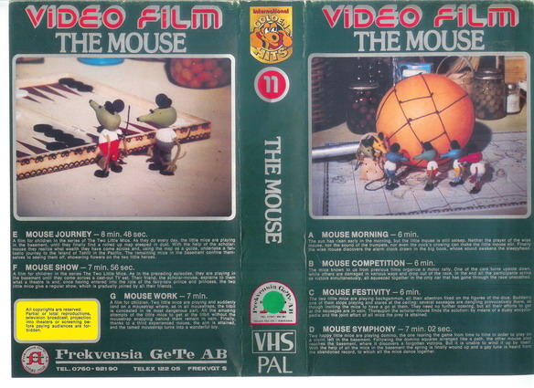 FANTASTISKA HISTORIER 11  (VHS)