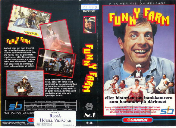 FUNNY FARM (vhs-omslag)