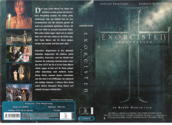EXORCISTEN BEGYNNELSEN (VHS)