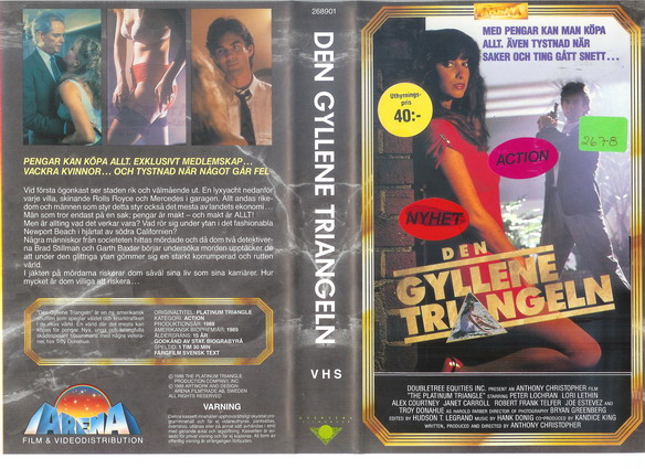 DEN GYLLENE TRIANGELN (VHS)
