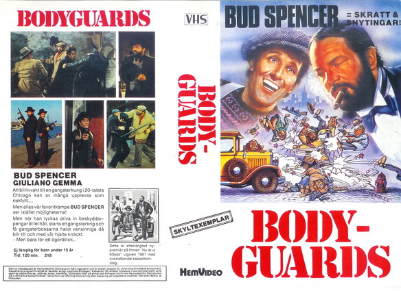 218 BODYGUARDS  (VHS)