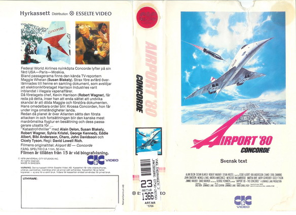 11286 AIRPORT'80 -  CONCORDE  (VHS)