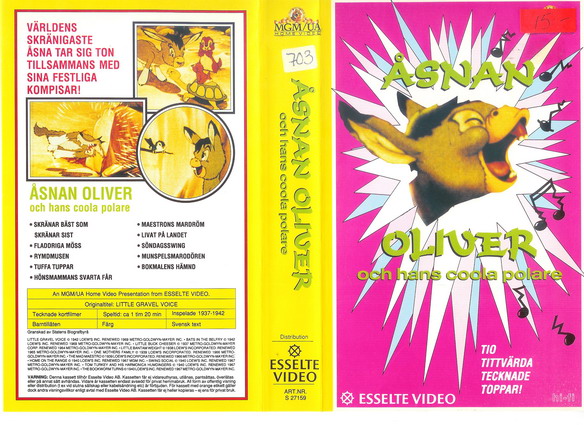 27159 ÅSNAN OLIVER OCH HANS COOLA POLARE  (VHS)
