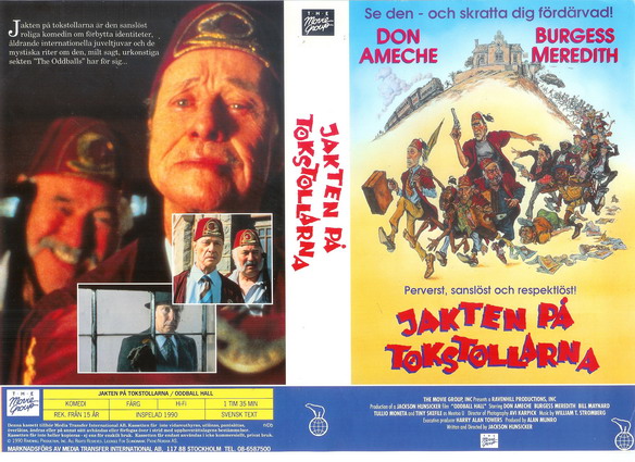 JAKTEN PÅ TOKSTOLLARNA  (Vhs-Omslag)