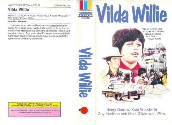 VILDA WILLIE (Vhs-Omslag)