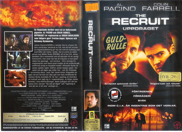RECRUIT -uppdraget (VHS)