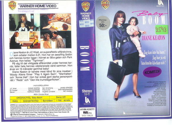 99659 BABY BOOM (VHS)