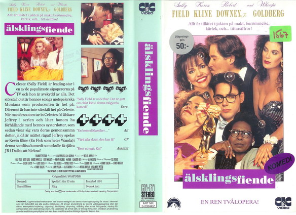 2324451 ÄLSKLINGSFIENDE (VHS)