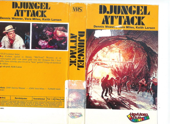 166 DJUNGELATTACK (VHS)