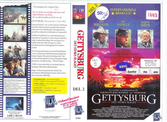 2704 Gettysburg Del 2 (VHS)