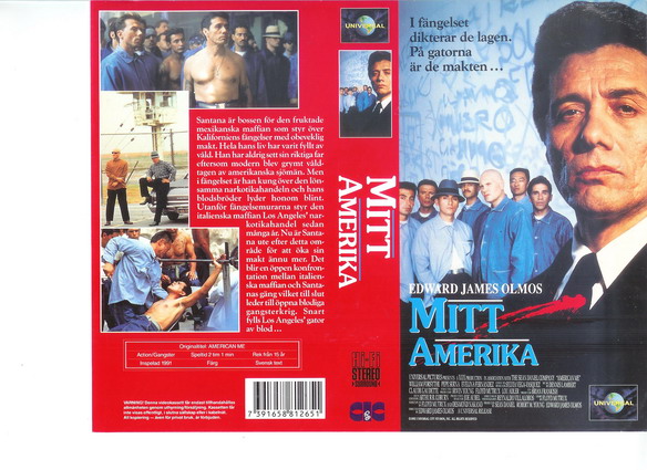 MITT AMERIKA (vhs-omslag)