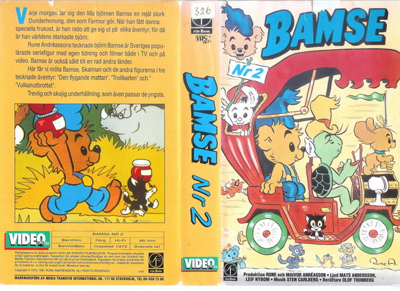 BAMSE NR 2 (VHS)