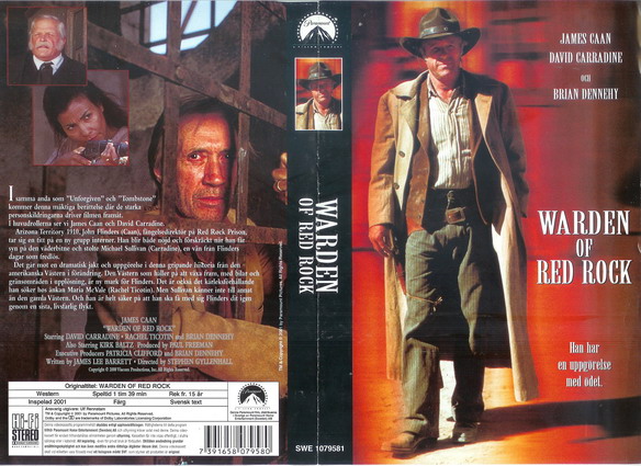 WARDEN OF RED ROCK (VHS)