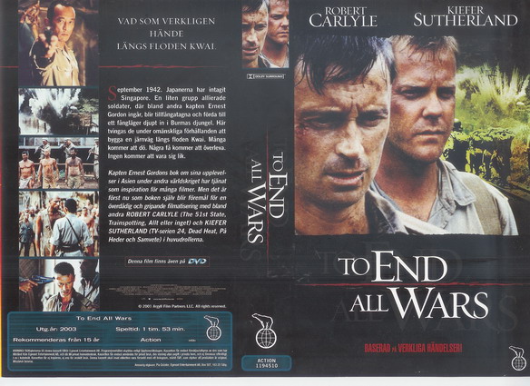 TO END ALL WARS (VHS)