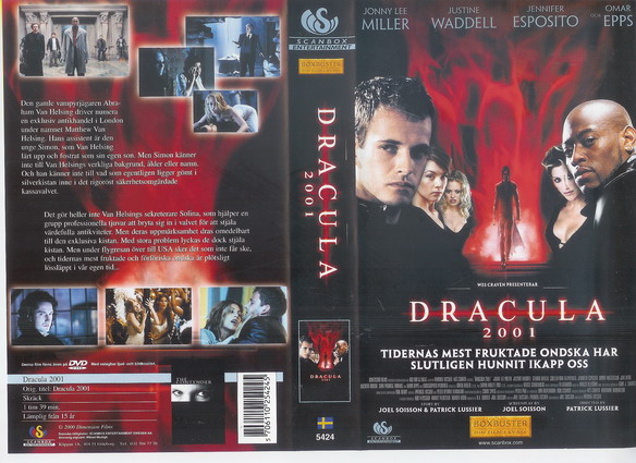 DRACULA 2001 (vhs-omslag)