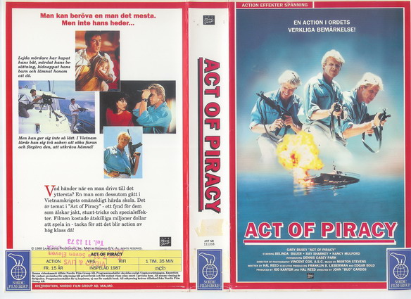 ACT OF PIRACY (Vhs-Omslag)