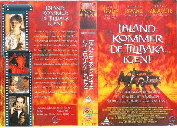 IBLAND KOMMER DE TILLBAKA... IGEN (Vhs-Omslag)