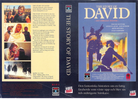 STORY OF DAVID (vhs-omslag)