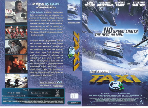 TAXI 3 (VHS)