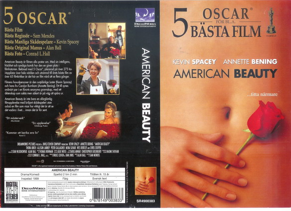 AMERICAN BEAUTY (VHS)