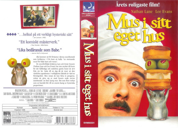 MUS I SITT EGET HUS (Vhs-Omslag)