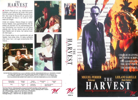 HARVEST (VHS)