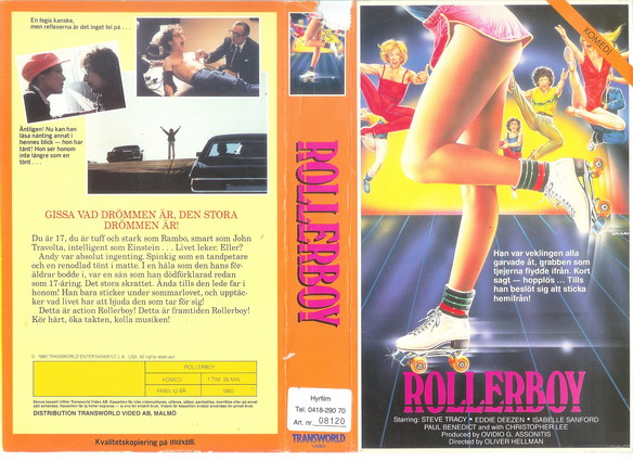 ROLLERBOY (vhs-omslag)