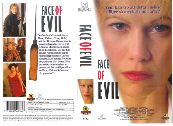 FACE OF EVIL (Vhs-Omslag)