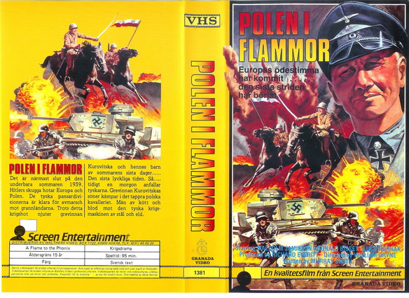 1381 POLEN I FLAMMOR (VHS)