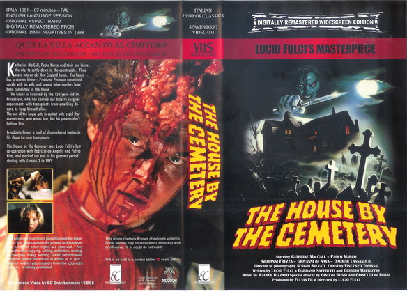 HOUSE BY THE CEMETERY-ec (VHS) HOUSE BY THE CEMETERY-ec (VHS)