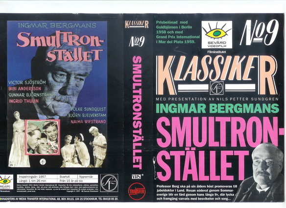 SMULTRONSTÄLLET (VHS)