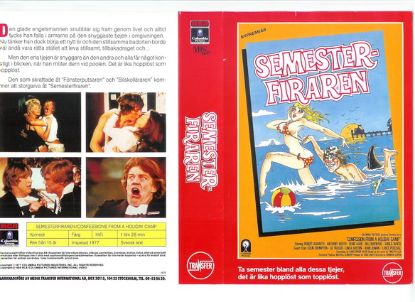SEMESTERFIRAREN (vhs-omslag)