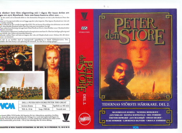 PETER DEN STORE DEL 2 (vhs-omslag)