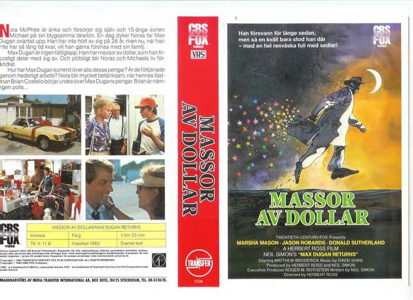 MASSOR AV DOLLAR (VHS)