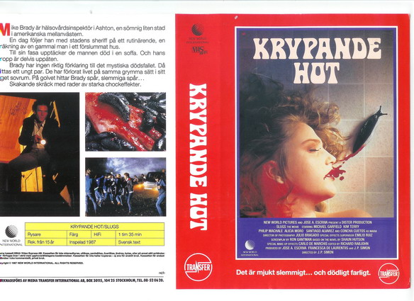 KRYPANDE HOT (vhs-omslag)