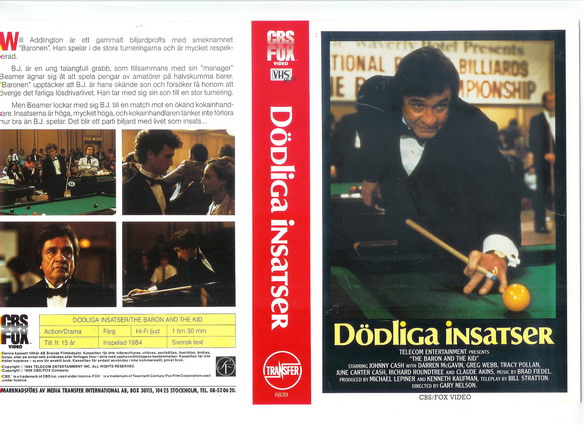 DÖDLIGA INSATSER (vhs-omslag)