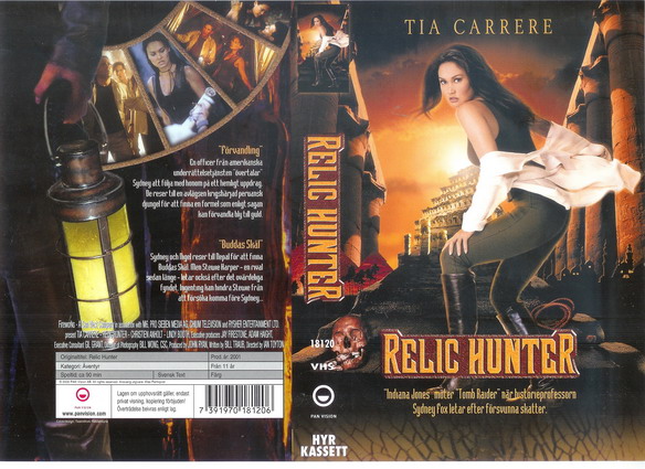 RELIC HUNTER(Vhs-Omslag)