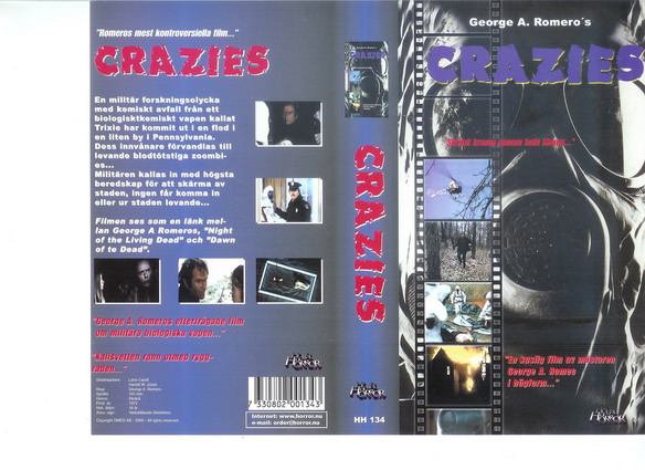 CRAZIES (vhs)
