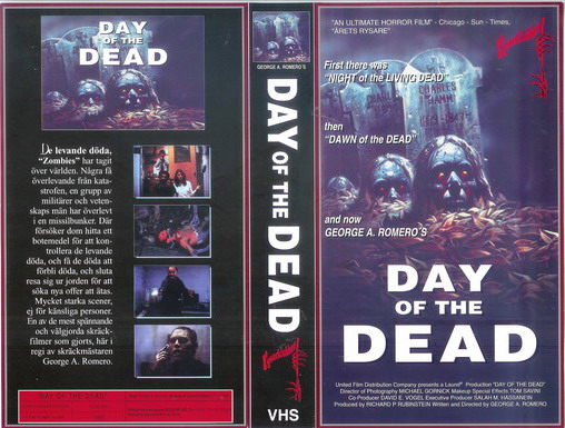 DAY OF THE DEAD (VHS)