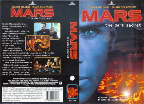 MARS (Vhs-Omslag)