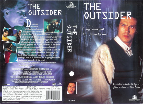 268554 OUTSIDER (VHS)