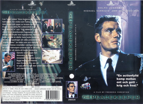 290534 PEACEKEEPER (VHS)