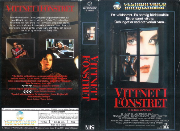 VITTNET I FÖNSTRET (VHS)