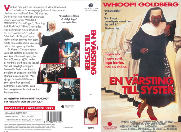 1452/73 EN VÄRSTING TILL SYSTER (VHS)
