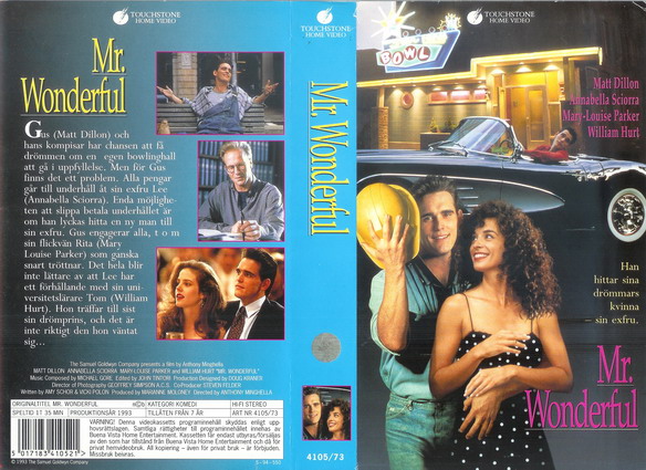 4105/73 MR.WONDERFUL (VHS)