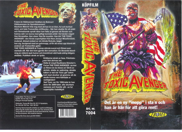 7004 TOXIC AVENGER (VHS)