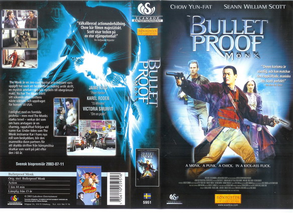 5951 BULLETPROOF MONK (VHS)