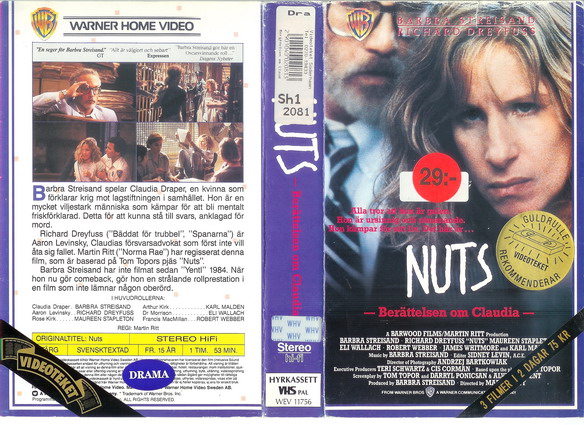 NUTS (VHS)