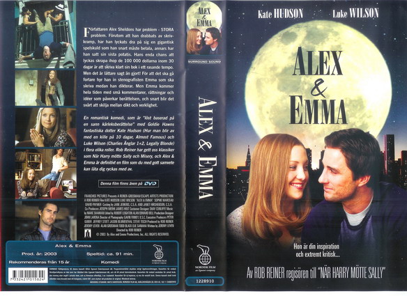 ALEX & EMMA (VHS)